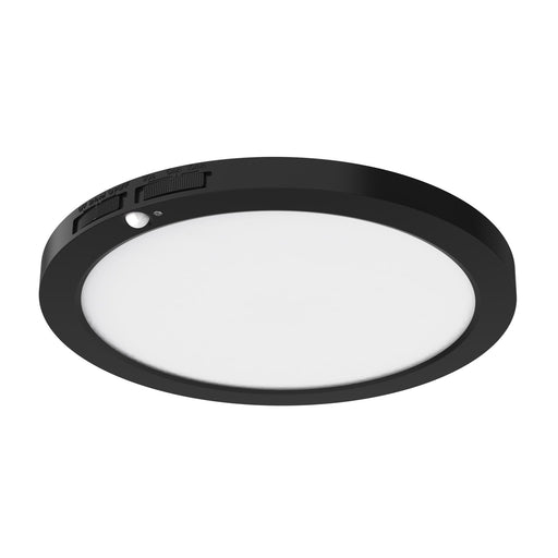 Maxlite 113475 LED Slim Flush Mount 12 Inch 22W CCT Selectable 2700K/3000K/3500K/4000K/5000K 90 CRI Black Finish Bi-Level Motion Sensor (SFM12LA229BKCSMS)