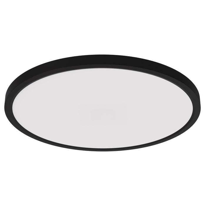 Maxlite 113465 LED Slim Flush Mount 12 Inch 22W CCT Selectable 2700K/3000K/3500K/4000K/5000K Triac Dimming 90 CRI Black Finish (SFM12LA229BKCS)