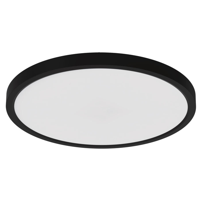 Maxlite 113463 LED Slim Flush Mount 9 Inch 18W CCT Selectable 2700K/3000K/3500K/4000K/5000K Triac Dimming 90 CRI Black Finish (SFM9LA189BKCS)