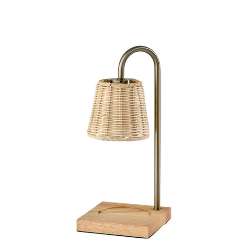Adesso Simplee Adesso Lucian Candlewarmer Lamp Antique Brass (SL1190-21)