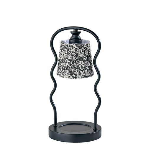 Adesso Simplee Adesso Twirl Candlewarmer Lamp Black (SL1195-01)