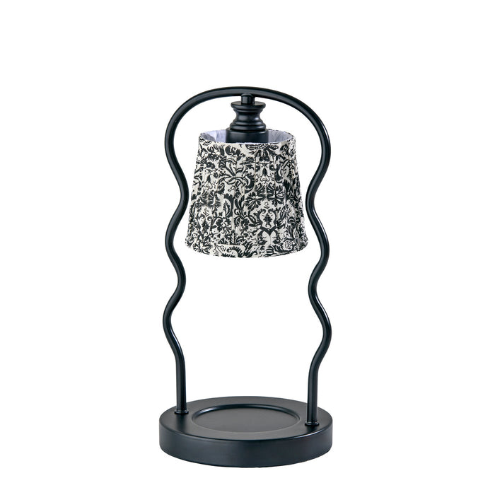 Adesso Simplee Adesso Twirl Candlewarmer Lamp Black (SL1195-01)