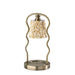 Adesso Simplee Adesso Twirl Candlewarmer Lamp Antique Brass (SL1195-21)