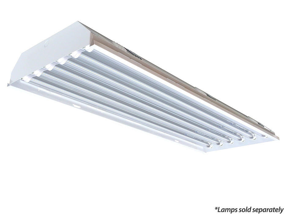 Straits Lighting SL921LB-2X4-4Lamp-G13-Low Bay 2X4 4-Lamp Fixture Requires 4-48 Inch X-Series Tubes-Hardware Sold Separately (13071214)