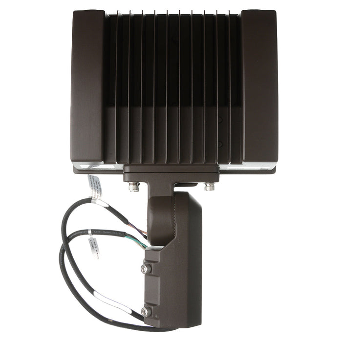 ATLAS Origin Series Large Flood Selectable 83W/102W/140W 3000K/4000K/5000K 120-277V Bronze Selectable Photocontrol Slipfitter/Trunnion Mount Bronze (SLF10-20L)