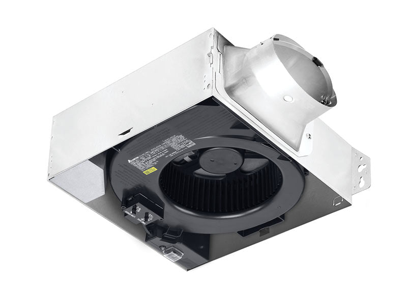 Delta Breez Adjustable High Speed 80/110 CFM Fan With Dual Speed 8.5W/16.5W 0.4/1.2 Sones (SLM80-110D-C)