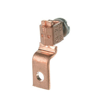 ILSCO Copper Mechanical Lug Offset Conductor Range 10-14 1 Port 1 Hole #6 Bolt Size UL CSA (SLU-25)