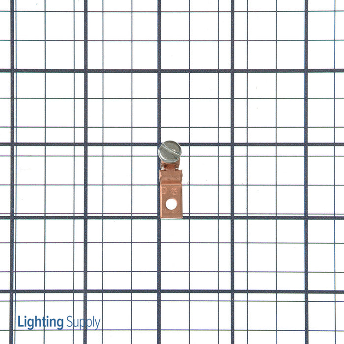 ILSCO Copper Mechanical Lug Offset Conductor Range 10-14 1 Port 1 Hole #6 Bolt Size UL CSA (SLU-25)