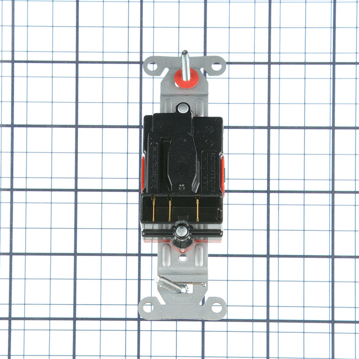 Bryant Hubbell Wiring Device-Kellems Switch SNAPConnect Single Pole 20A 120/277V White North American (SNAP1221WNA)