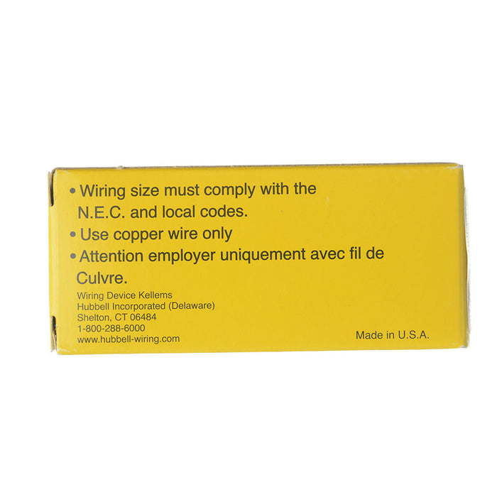 Bryant Hubbell Wiring Device-Kellems Switch SNAPConnect Decorator Single Pole Pilot Light 15A 120/277 Black North American (SNAP2101PLBKNA)
