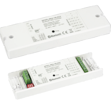 American Lighting Spektrum+ Series 12-24V DC In-Line 5-Channel Smart Receiver White (SPKPL-REC-TB-5CH)