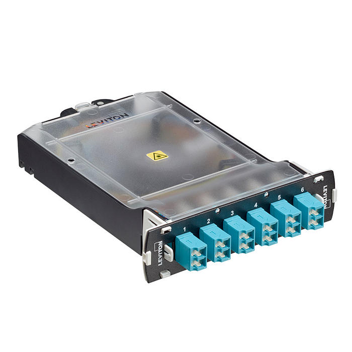 Leviton SPLCS-2QL SDX Molded Splice Module 12-Fiber — Lighting Supply