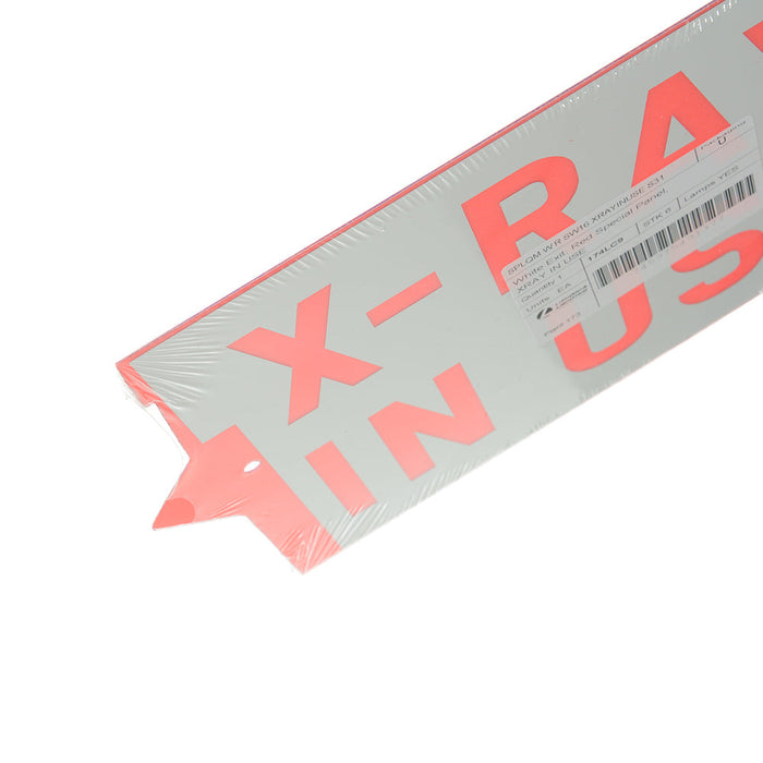 Lithonia Red X-Ray In Use - Letters Only No Fixture Included (SPLQM W R SW16 XRAYINUSE S31)