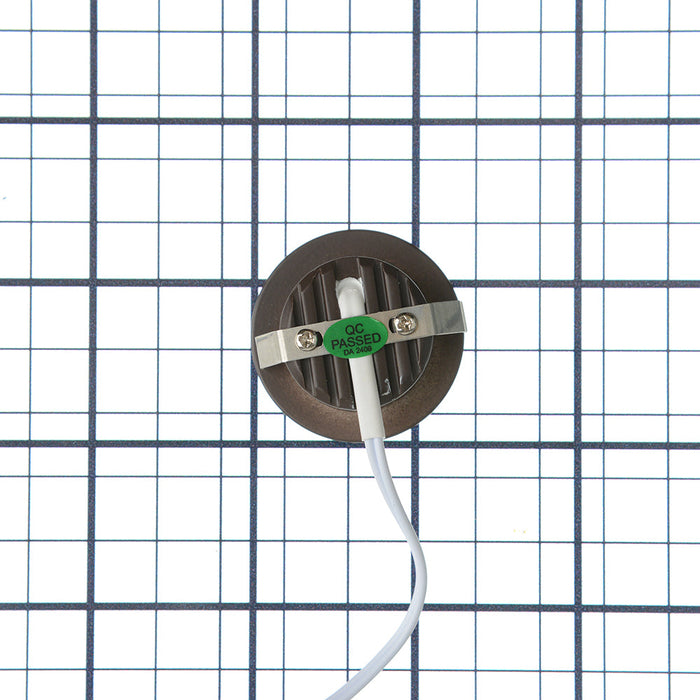 GM Lighting Recess Mount LED Slim Puck Mini 12VDC 1.2W 90Lm 3000K 80 CRI Bronze (SPM-1-30-BZ)