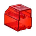 Leviton Secure RJ Housing Red Color Transparent Pack Of 48 With Key (SRJHS-R)