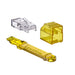 Leviton Secure RJ Kit Yellow Transparent - Pack of 24 Housings/24 Plugs And 1 Color Matched Extraction Tool (SRJHU-Y)