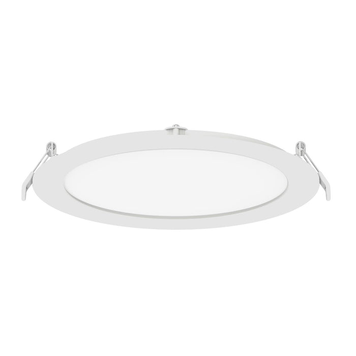 Maxlite 112158 Slim Smooth Round Downlight 8 Inch 23W 120V Triac Dimming CCT Selectable 2700K/3000K/3500K/4000K/5000K White (SSRD-8R23T9CS-W)