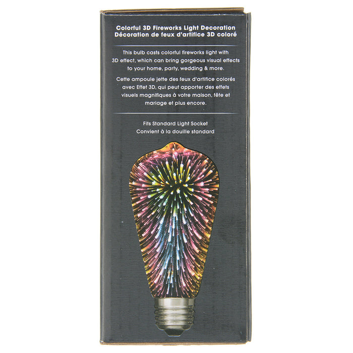 Feit Electric Infinity 3D Fireworks Effect LED ST19 Light Bulb (ST19/PRISM/LED/RP)