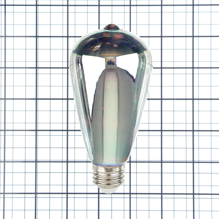 Feit Electric Infinity 3D Fireworks Effect LED ST19 Light Bulb (ST19/PRISM/LED/RP)