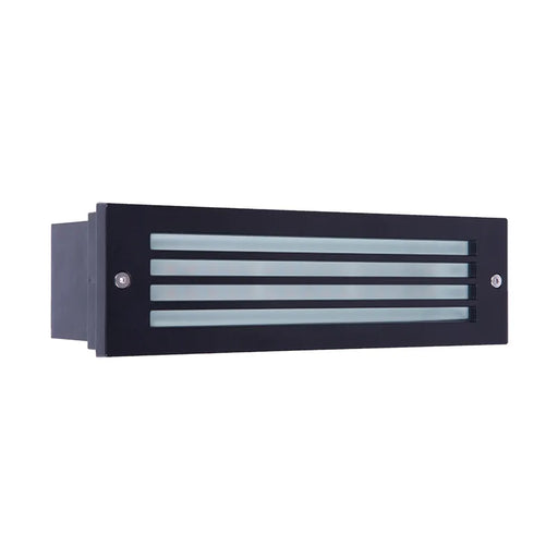 Westgate Manufacturing 10X3 Inch Square LED Step Light 10W CCT Selectable 3000K/4000K/5000K Gray (STP-10X3-MCT-GY)