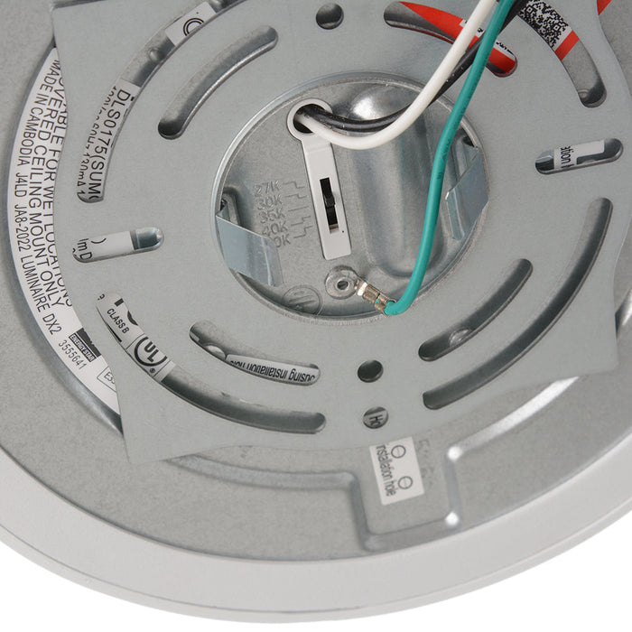 RAB 7 Inch Slim Surface Mount Fixture Round 14W 90 CRI CCT Selectable 2700K/3000K/3500K/4000K/5000K (SUMO-R-7)