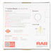 RAB 7 Inch Slim Surface Mount Fixture Round 14W 90 CRI CCT Selectable 2700K/3000K/3500K/4000K/5000K (SUMO-R-7)