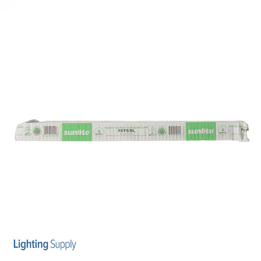 Sunlite F6T5/DL Fluorescent 6500K 6W 210Lm Tubular T5 Mini Bi-Pin G5 Non-Dimmable (05051-SU)