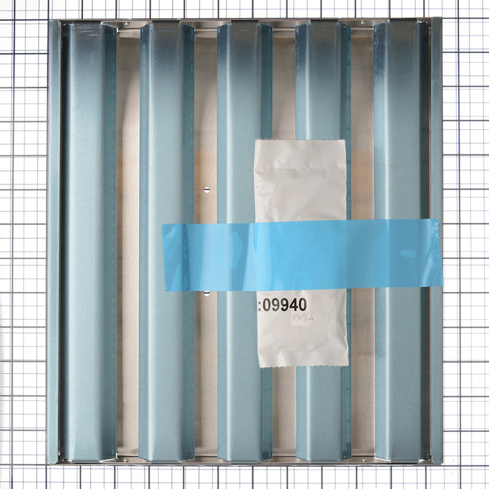 Broan-NuTone Stainless Steel Baffle Filter And Handle 11 1/8 InchesX12-1/2 Inch Fits Models RMIP33 RMIP45 (SV13432)