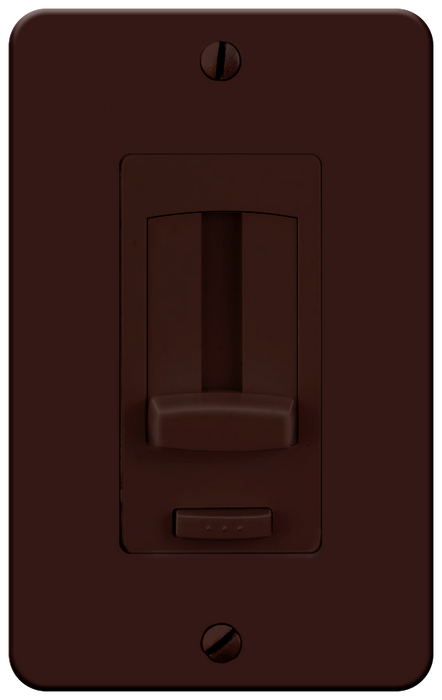 GM Lighting Glossy Dark Brown Trim And Face Plate For SwitchLD LED Wall Dimmer And Driver (SWD-BRN)