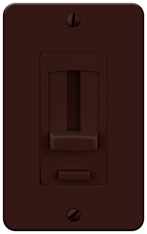 GM Lighting Glossy Dark Brown Trim And Face Plate For SwitchLD LED Wall Dimmer And Driver (SWD-BRN)