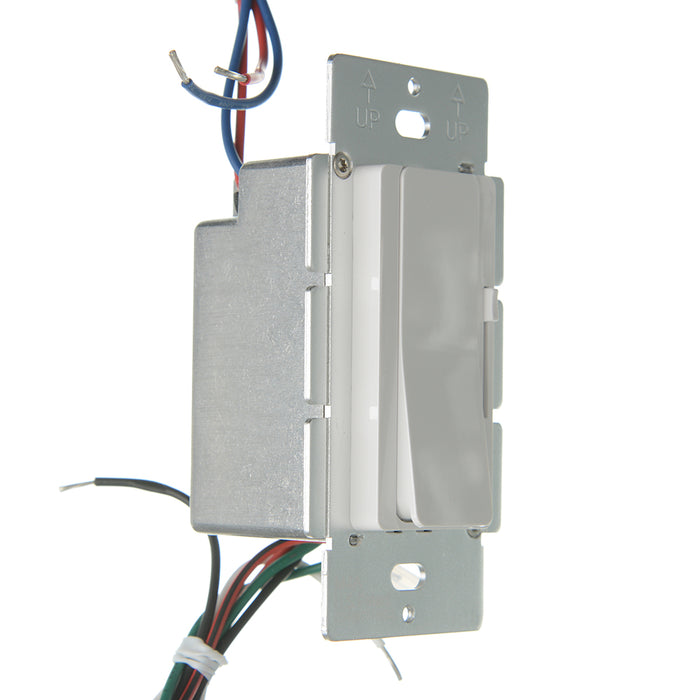 GM Lighting SwitchLD 2-in-1 LED wall dimmer and driver, 60W 24VDC, white