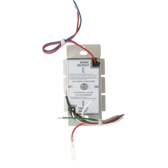 GM Lighting SwitchLD 2-in-1 LED wall dimmer and driver, 60W 24VDC, white