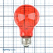 Sylvania LED4.5A19/DIM/RED/GL/RP LED A19 4.5W Dimmable 15000 Life Red Finish (40300)