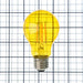 Sylvania LED4.5A19DIMYELLOWGLRP LED A19 4.5W Dimmable 15000 Life Yellow Finish (40302)