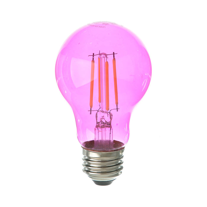 Sylvania LED4.5A19/DIM/PURPLE/GL/RP LED A19 4.5W Dimmable 15000 Life Purple Finish (40305)