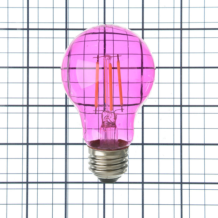 Sylvania LED4.5A19/DIM/PURPLE/GL/RP LED A19 4.5W Dimmable 15000 Life Purple Finish (40305)