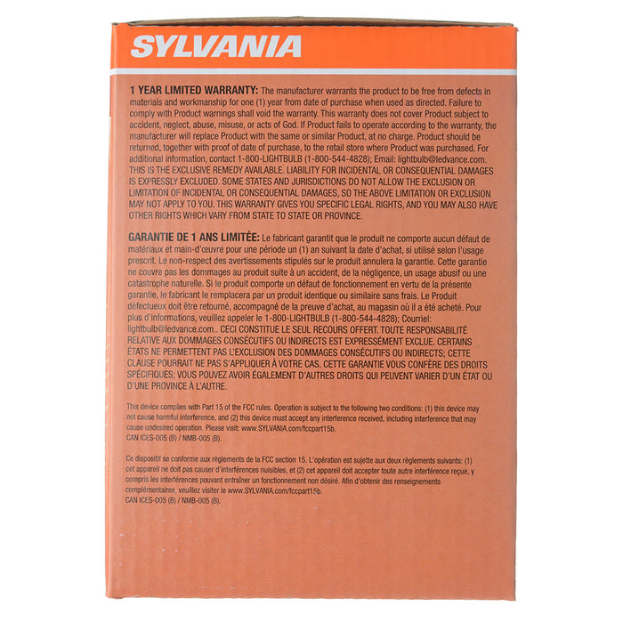 Sylvania LED9PAR38REDRP 9W LED Colored PAR38 120V 5000 Hours Medium E26 Base Red (40828)