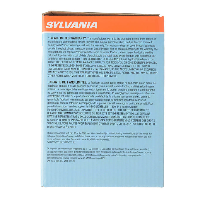 Sylvania LED9PAR38BLUERP 9W LED Colored PAR38 120V 5000 Hours Medium E26 Base Blue (40830)