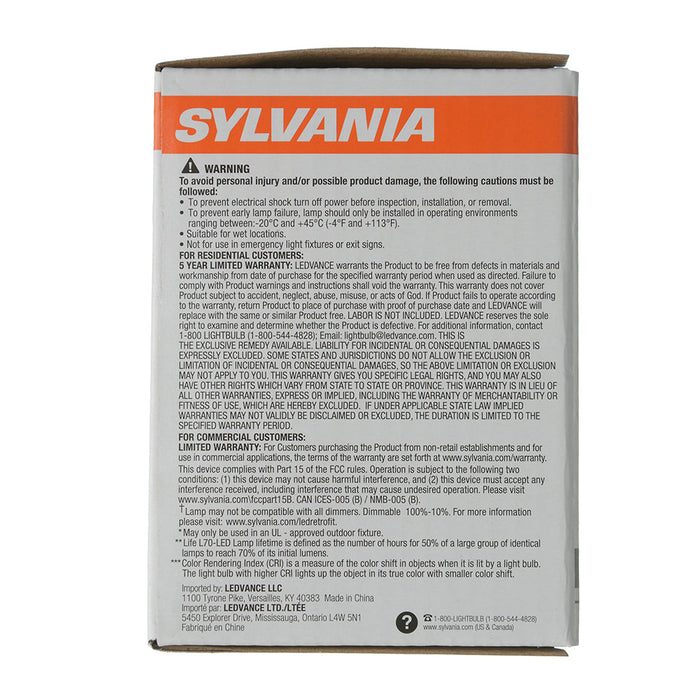 Sylvania LED7PAR20HDDIM930G2FL40 LED PAR20 7W Dimmable 91 CRI 550Lm 3000K 25000 Hours (40935)