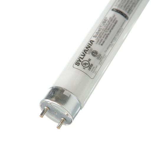 Sylvania LED8T8L24FG835SUBG9 2 Foot Substitute LED T8 Frosted Glass 8W 82 CRI 1200Lm 3500K 50000 Hours (40992)