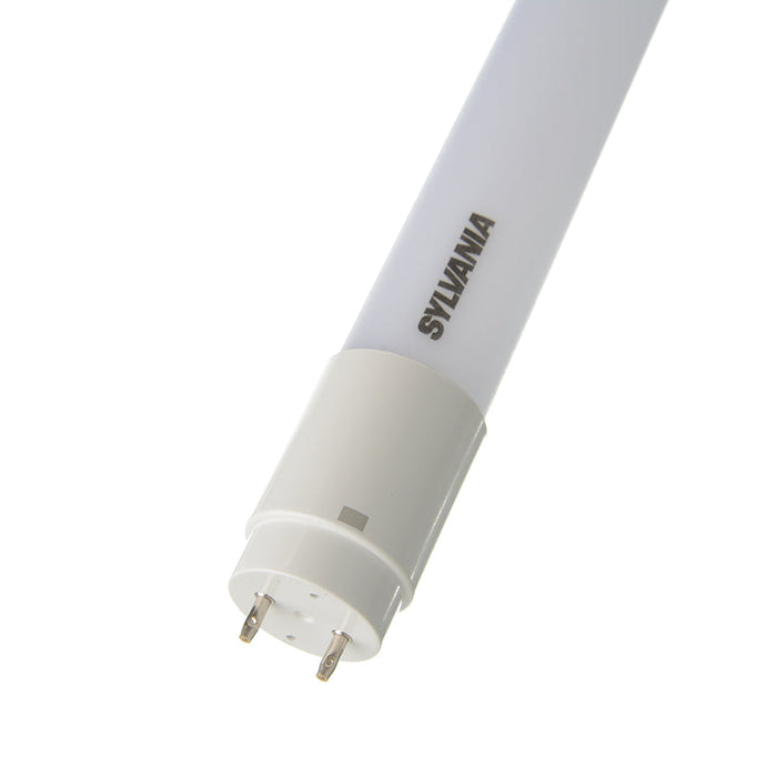 Sylvania LED10T8L48FP830SUBG8 10W 4 Foot SubstiTUBE LED T8 Frosted 82 CRI 1600Lm 3000K 50000 Hours Medium Bi-Pin Base (40999)