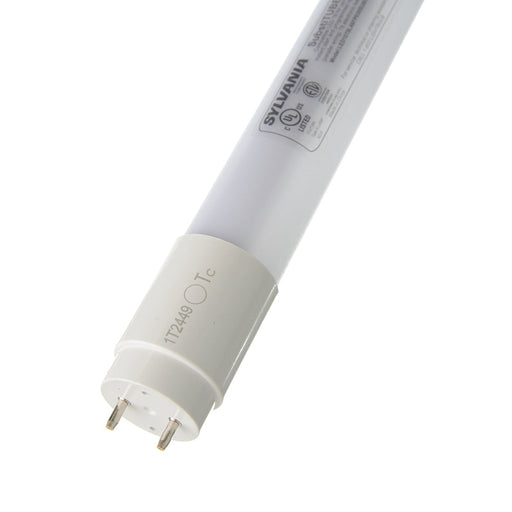 Sylvania LED10T8L48FP830SUBG8 10W 4 Foot SubstiTUBE LED T8 Frosted 82 CRI 1600Lm 3000K 50000 Hours Medium Bi-Pin Base (40999)