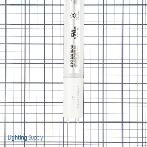 Sylvania LED12T8/L48/FG/841/BFG2 4 Foot LEDlescent Ballast-Free Dimmable LED T8 Frosted Glass 12W 120-277V 82 CRI 1800Lm 4100K (41452)