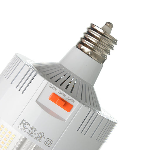 Sylvania HIDr1AS200UNV8SC2MOG Performance Class HID Replacement Mogul EX39 120-277V Wattage/CCT Selectable 200W/150W/100W 3000K/4000K/5000K 4Kv Surge Suppression (42003)