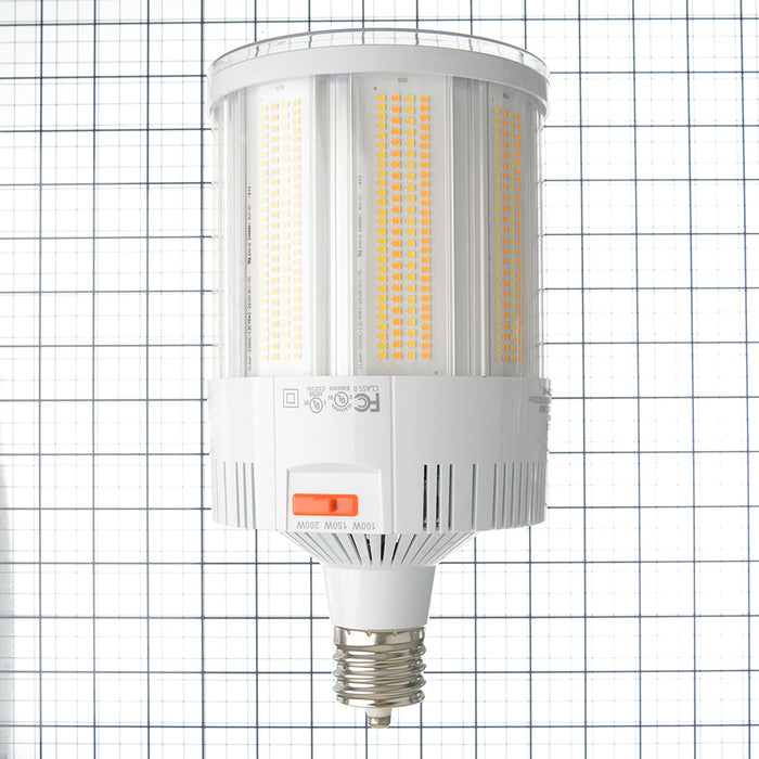 Sylvania HIDr1AS200UNV8SC2MOG Performance Class HID Replacement Mogul EX39 120-277V Wattage/CCT Selectable 200W/150W/100W 3000K/4000K/5000K 4Kv Surge Suppression (42003)