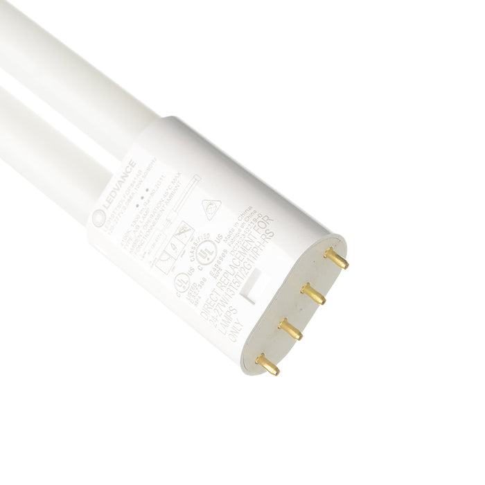 Sylvania LED10TT5DLFGP841AB 10W 12.9 Inch DUALescent DULUX L LED TT5 UL Type A+B Lamp 2G11 Base 1300Lm 4100K 82 CRI 120-277V Frosted (42219)