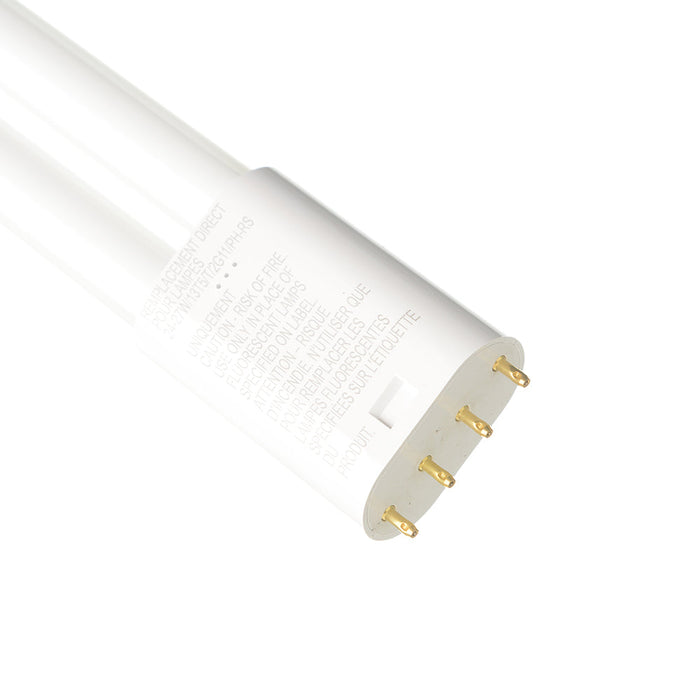 Sylvania LED10TT5DLFGP841AB 10W 12.9 Inch DUALescent DULUX L LED TT5 UL Type A+B Lamp 2G11 Base 1300Lm 4100K 82 CRI 120-277V Frosted (42219)