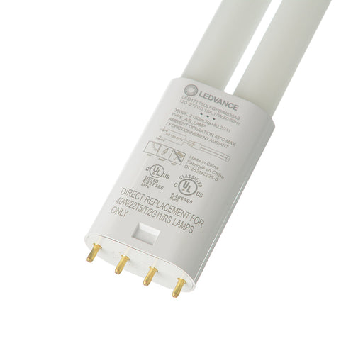 Sylvania LED17TT5DLFGPDIM835AB 17W 22.4 Inch DUALescent DULUX L LED TT5 UL Type A+B Lamp 2G11 Base 2150Lm 3500K 82 CRI 120-277V Dimmable Frosted (42226)