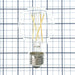Sylvania LED8A19DIMCL95013YTLRP4 LED Natural Truwave A19 8W Dimmable 90 CRI 800Lm 5000K 15000 Hours Medium Base Clear Finish 4 Pack/Priced Per Each (49827)