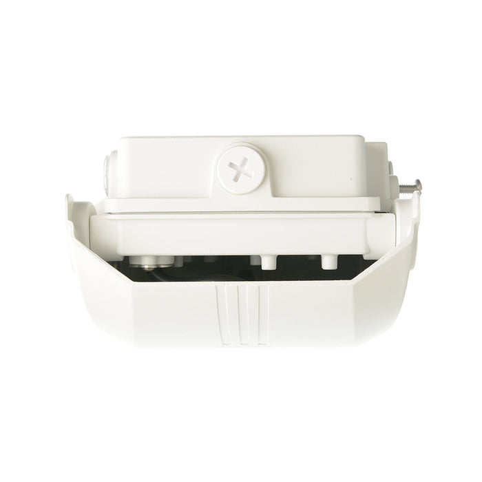 Sylvania SLMWPKC3A/S030UNHD8SC2/WHP Slim LED Wall Pack 3A Wattage/CCT Selectable 10W/20W/30W 3000K/4000K/5000K 120-347V 0-10V Dimming 80 CRI White Photocell (63840)